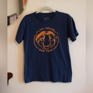 Navy Blue Yeti T-Shirt